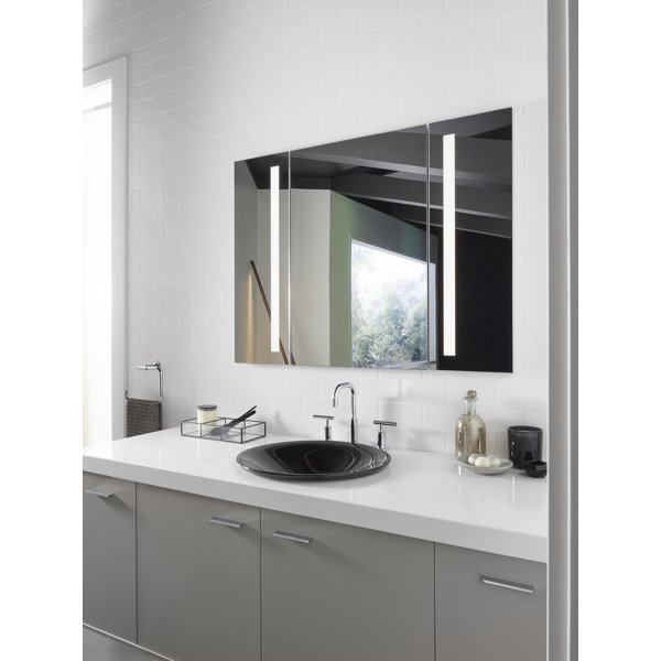 Kohler Verdera Recessed or Surface Mount Frameless Medicine Cabinet